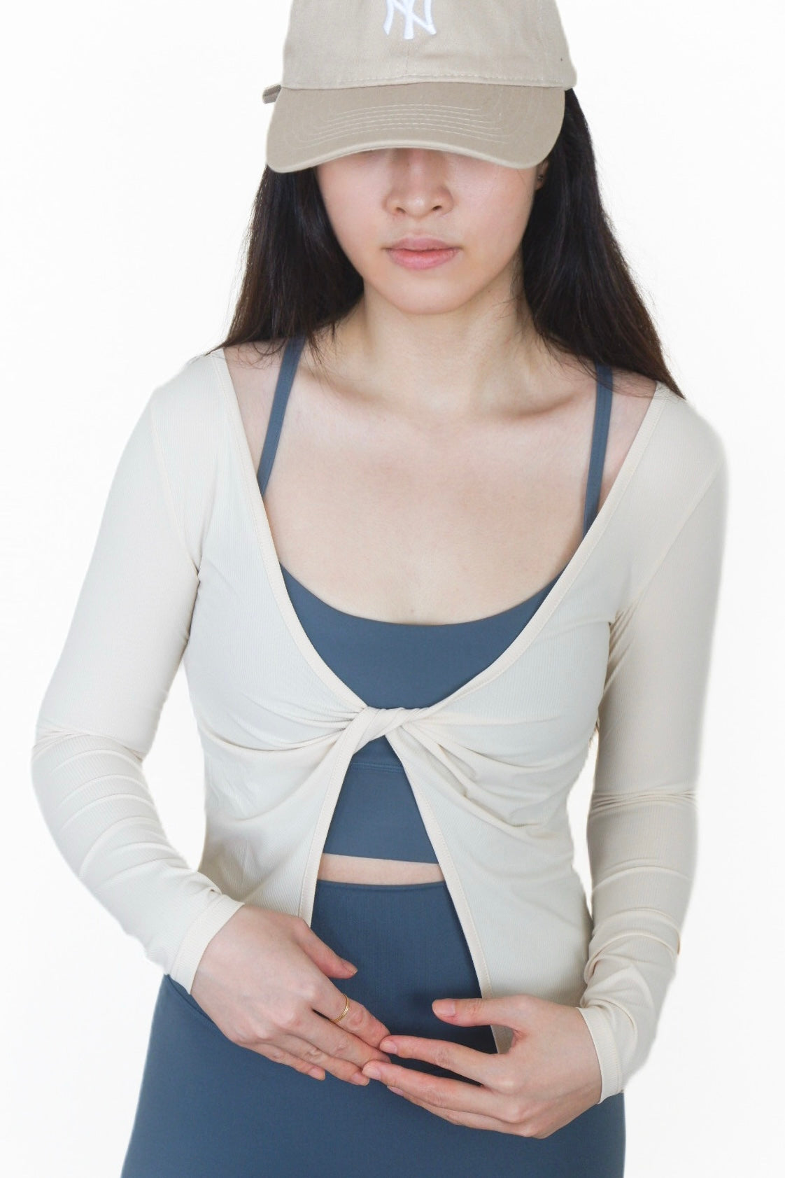 Rosie Twist Outerwear (Chantilly Cream)