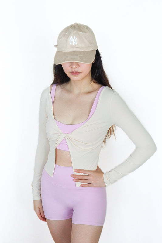 Rosie Twist Outerwear (Chantilly Cream)