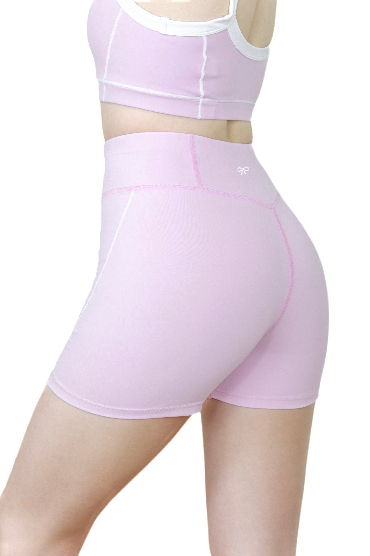 Duality Contrast Shorts (Himalayan Pink Salt)