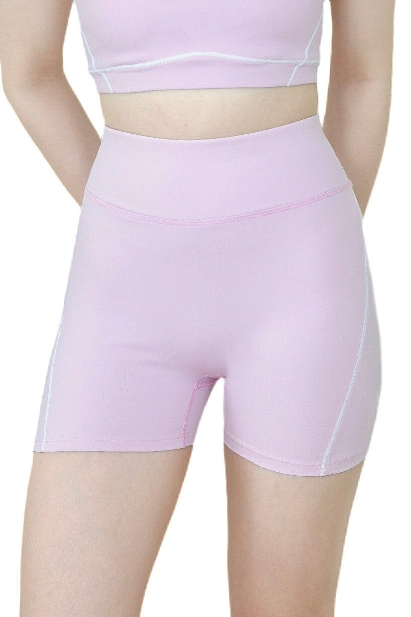 Duality Contrast Shorts (Himalayan Pink Salt)
