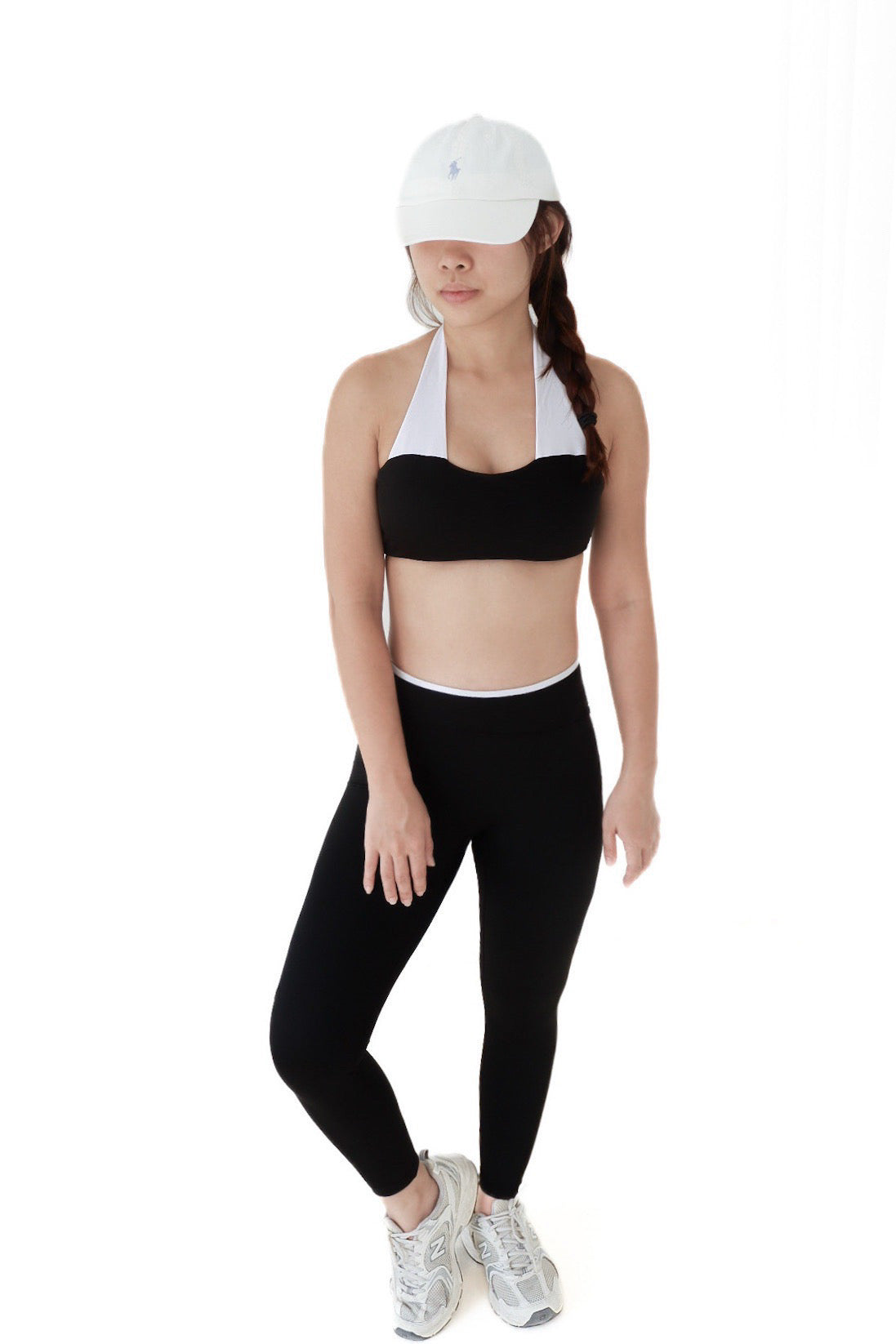 Mono Sculpt Leggings (Salt & Pepper)