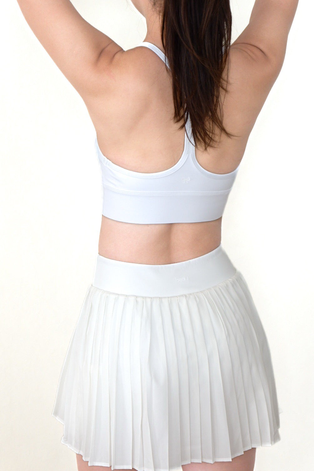 Match Point Skirt Set (with Active Aura Top) in White