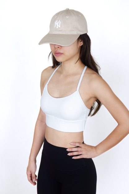 Active Aura Sports Bra (Powder White)