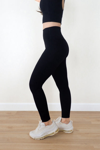 Empowered Strength Leggings (Sleek Black)