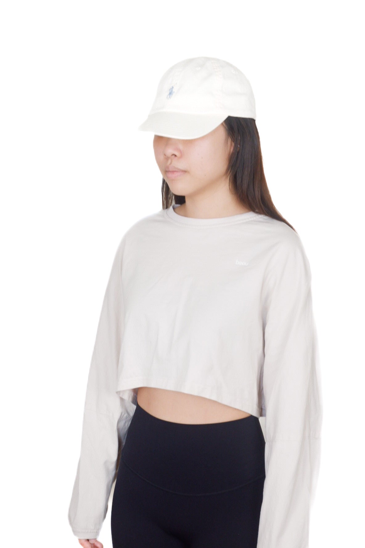 Beau Oversized Crop Tee (Cozy Oat)
