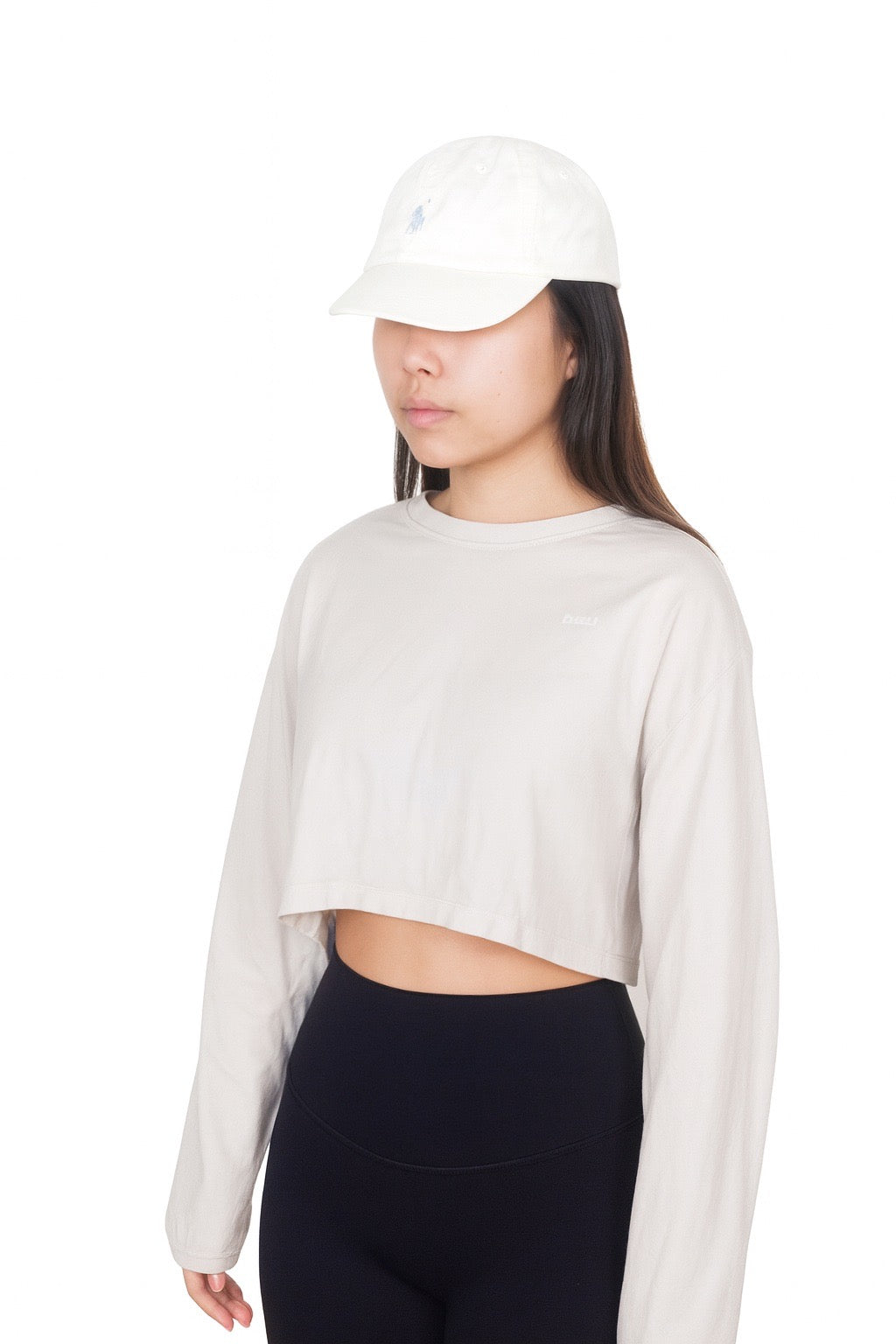 Beau Oversized Crop Tee (Cozy Oat)