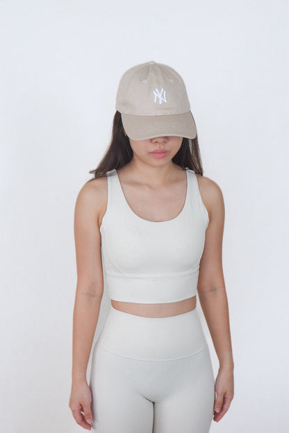 Empowered Strength Sports Bra (Egg Shell)