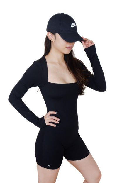 Classy & Chic Bodysuit (Sleek Black)