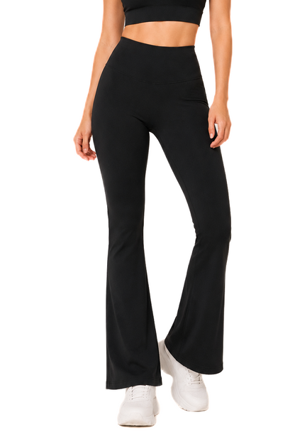 Reverie Flared Pants (Sleek Black)