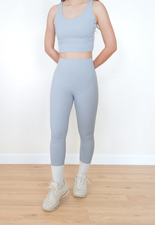 Empowered Strength Leggings (Misty Blue)