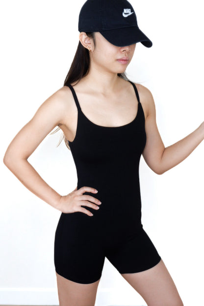 Vibe Check Bodysuit (Sleek Black)