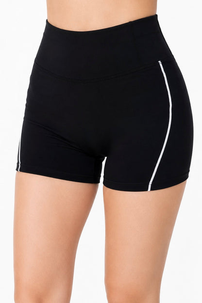 Duality Contrast Shorts (Salt & Pepper)