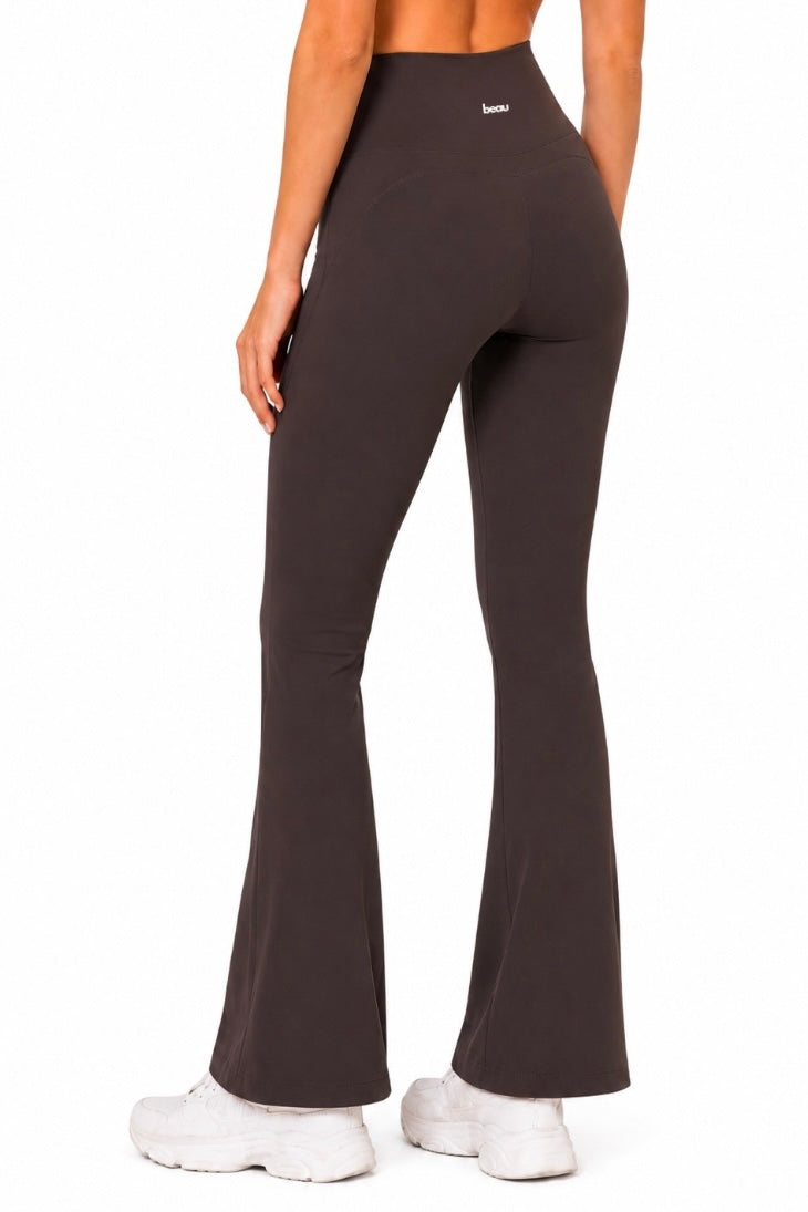 Reverie Flared Pants (Espresso)