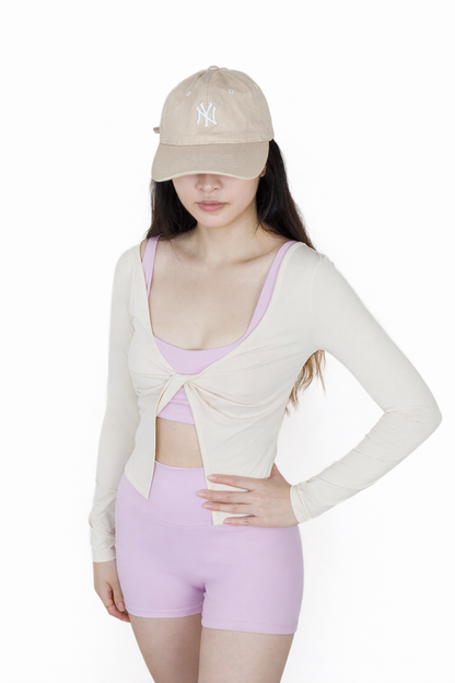 Rosie Twist Outerwear (Chantilly Cream)