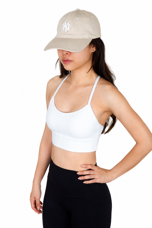 Active Aura Sports Bra (Powder White)