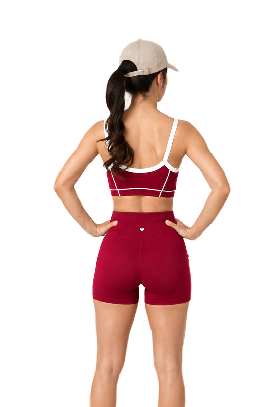 Duality Contrast Shorts (Chili Salt)