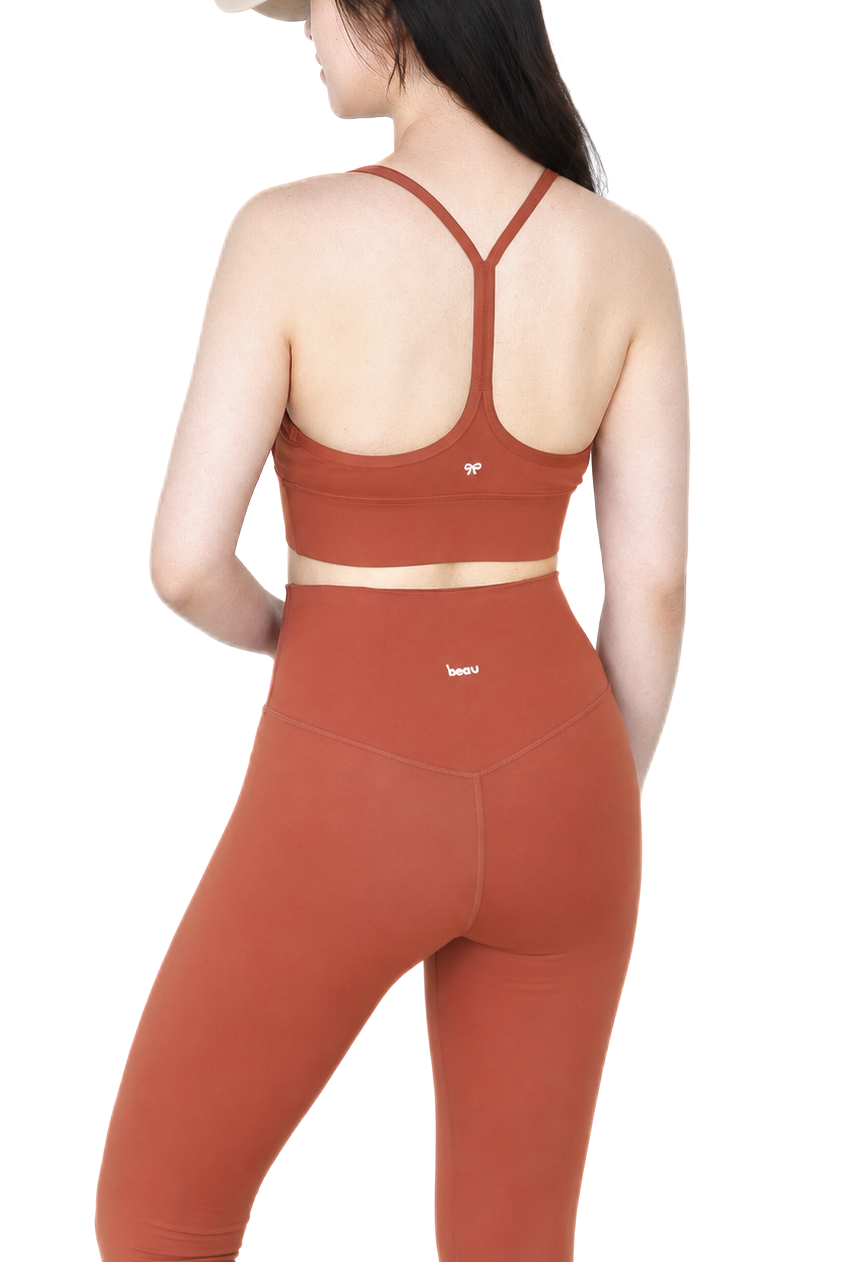 Active Aura Leggings (Mahogany)