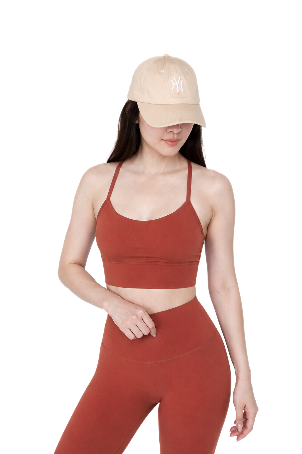 Active Aura Sports Bra (Mahogany)