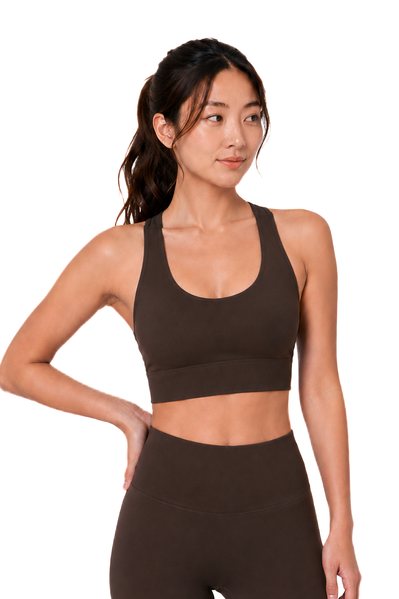Reverie Flared Pants Set (Espresso)