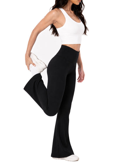 Reverie Flared Pants (Sleek Black)