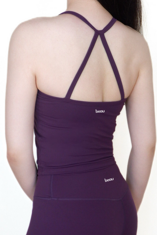 Bare Muse Top (Plum Purple)