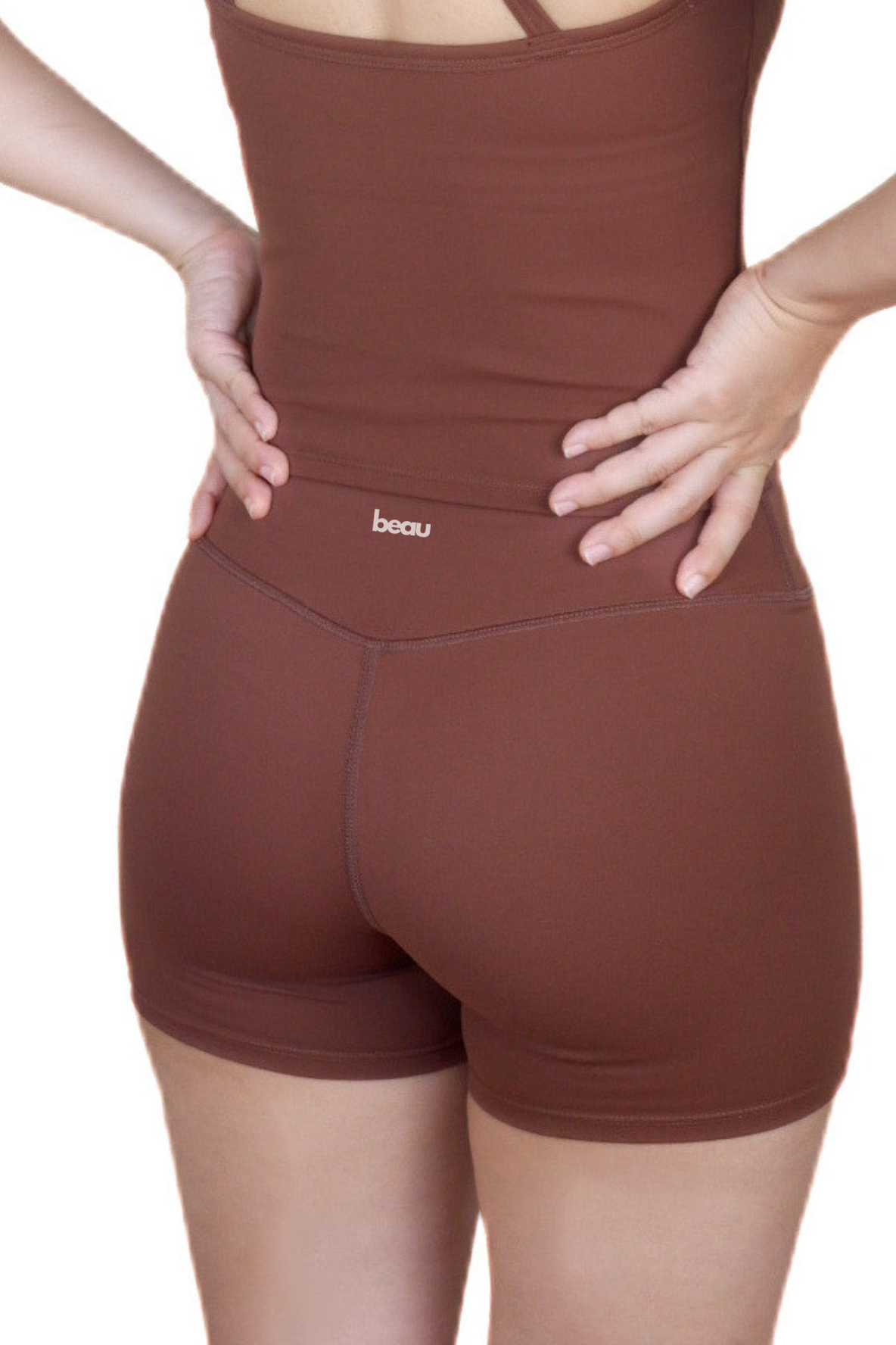 Bare Muse Shorts (Mocha Brown)