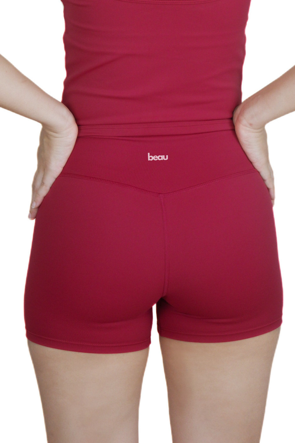 Bare Muse Shorts (Cherry Red)