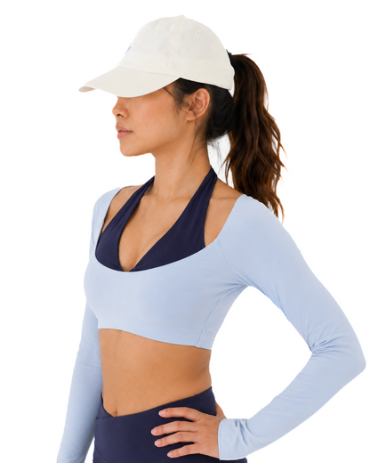 Elana Motion Long Sleeves Top (Sky & Midnight)